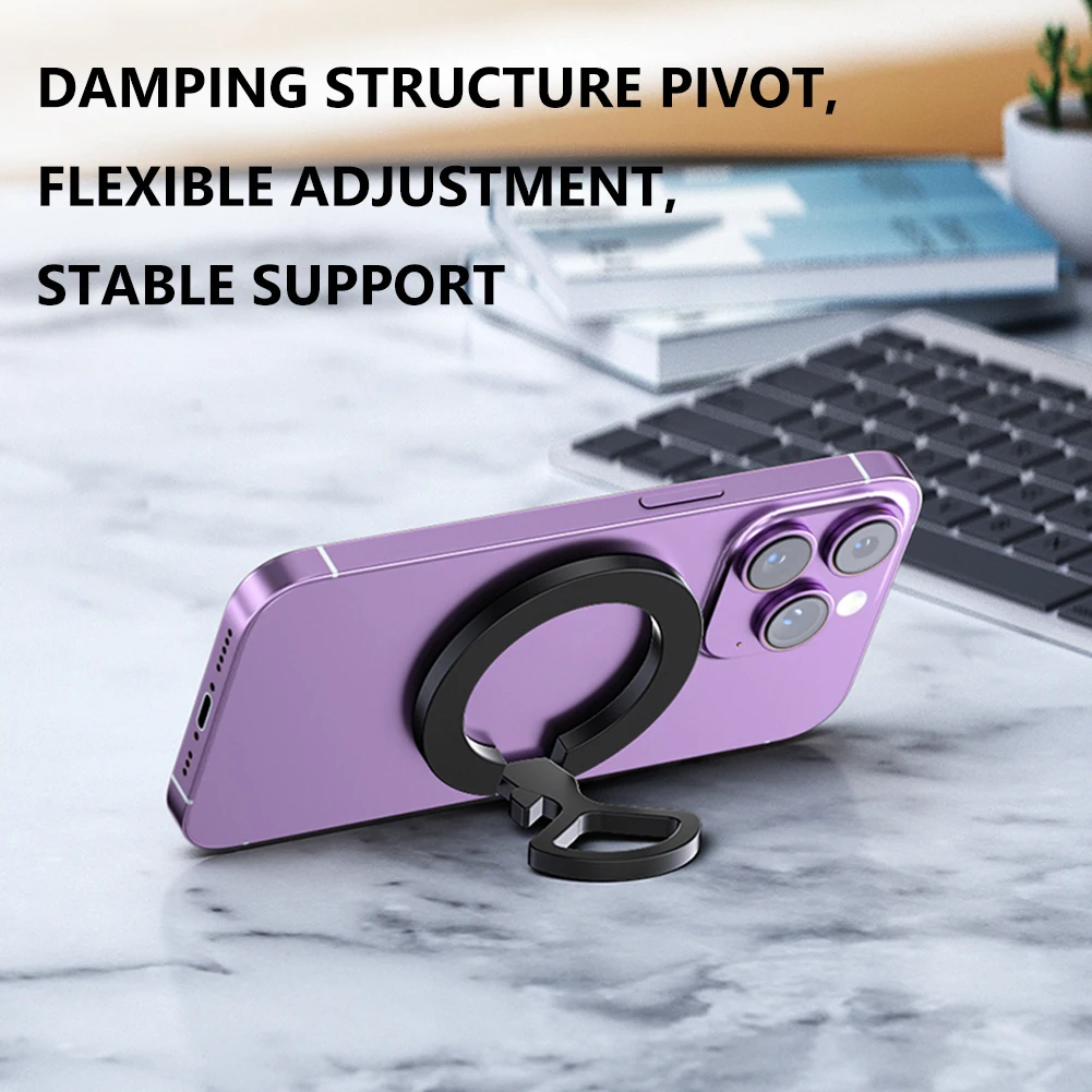 Supporto per telefono apribottiglie con impugnatura magnetica 3 in 1 per cellulare 360 °   Rotazione 360 °   Supporto per cellulare con rotazione in lega per iPhone 15 14