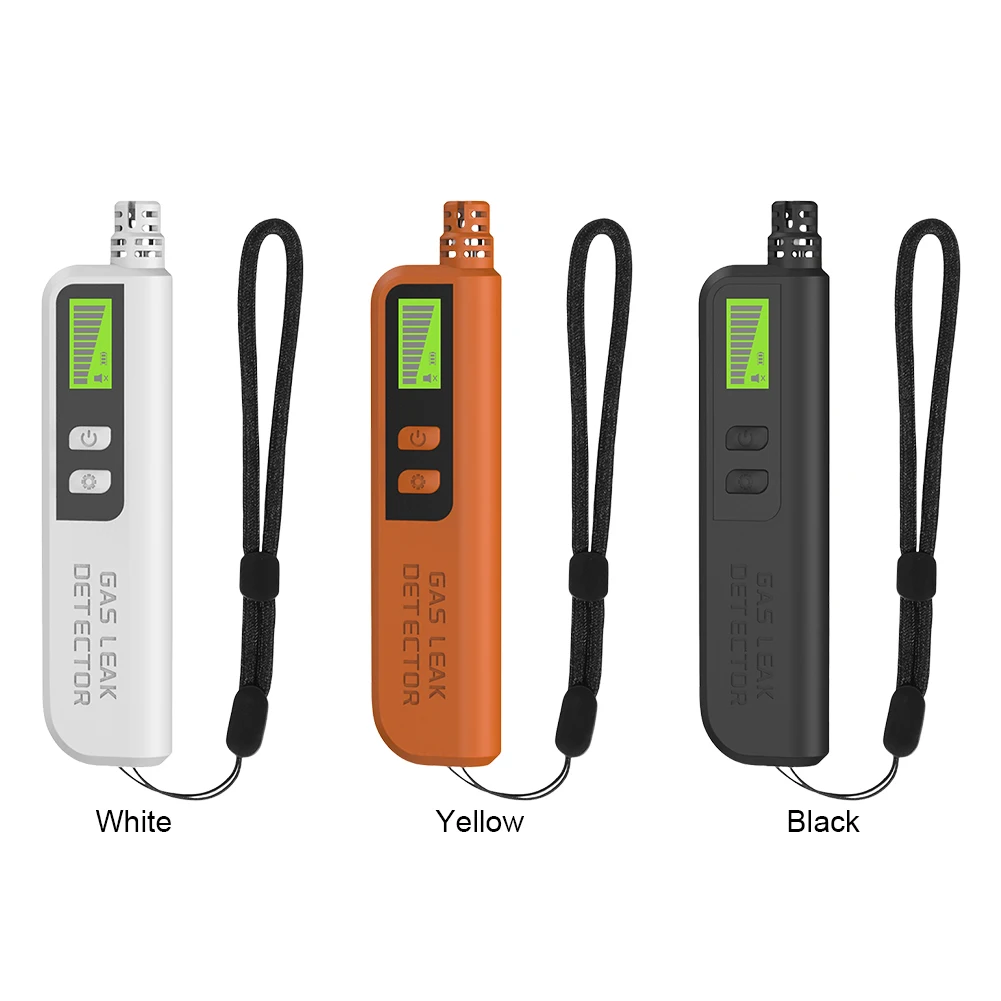 Detector de Gas Natural con alarma Audible y Visual, Detector de Gas Combustible, probador de fugas de Gas Combustible para el hogar, cocina, RV