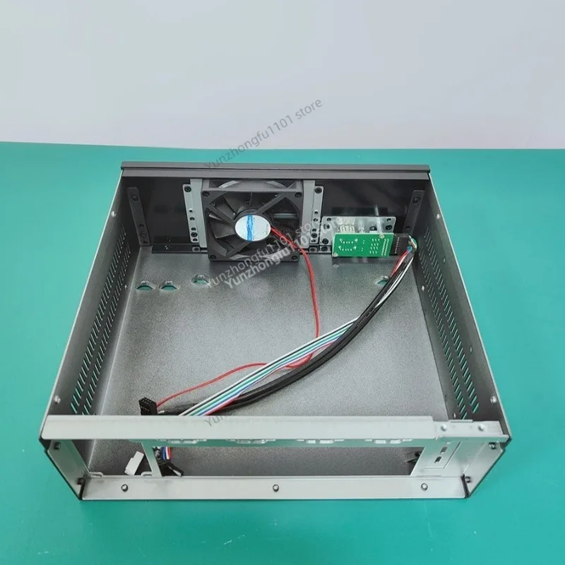 S21B Mini Integrated Graphics Small Case, ITX Motherboard, 8 COM Ports, Multi-serial Ports,  HTPC Case - view 3