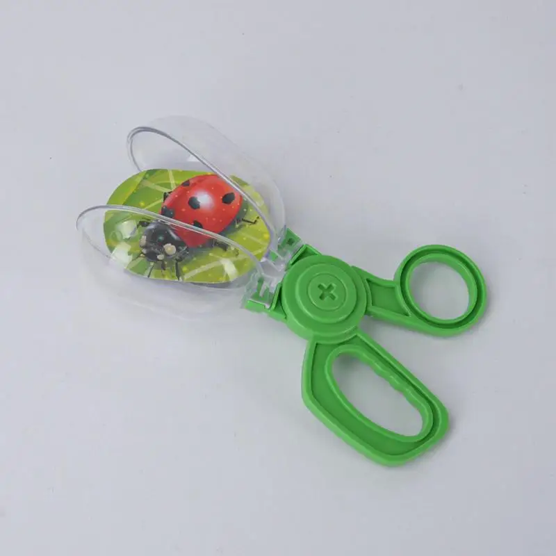 Cat Litter ScooperTrap Harmless Scooper Catcher Clip Bee Cage Scissors Handle Bee Clamp Green Catching Tool For Car Dogs