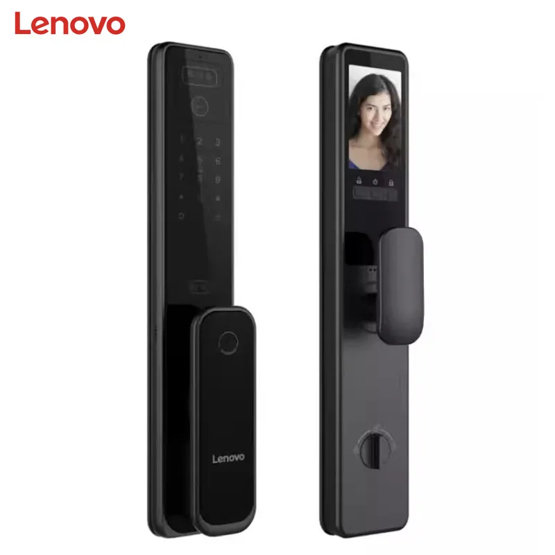 

Lenovo Tuya APP 3D Face Recognition Unlock Digital Door Lock With Camera Fingerprint Password Keyless Electronic Lock Home Use