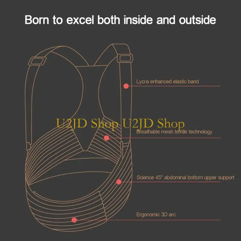 

U2JD Maternity Belt Belly Bands with Shoulder Straps for Pregnancy Abdomen Support