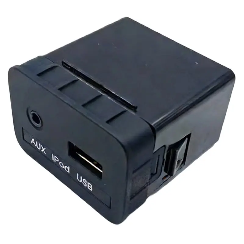 Reliable-Car USB Audio Jack For Kia Forte Koup 2010-2013 96130-1M100 96130-1M100WK AUX Socket Replacement Part