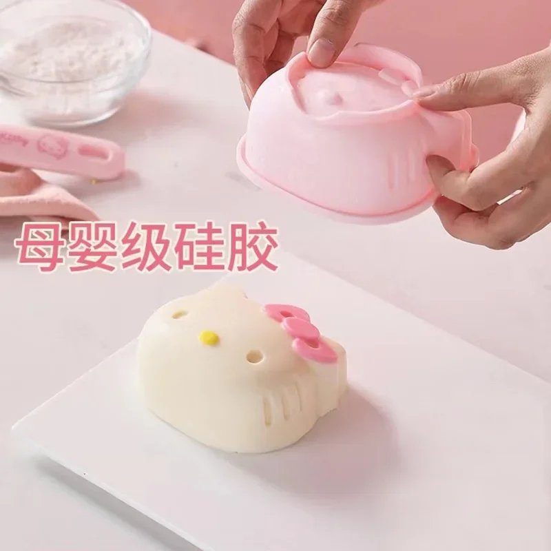 Hello Kitty Silicone Cake Mold Pastry Bread Chocolate Making Mold Cartoon DIY Dessert Making Tools Kitchen Bake Accessories Gift