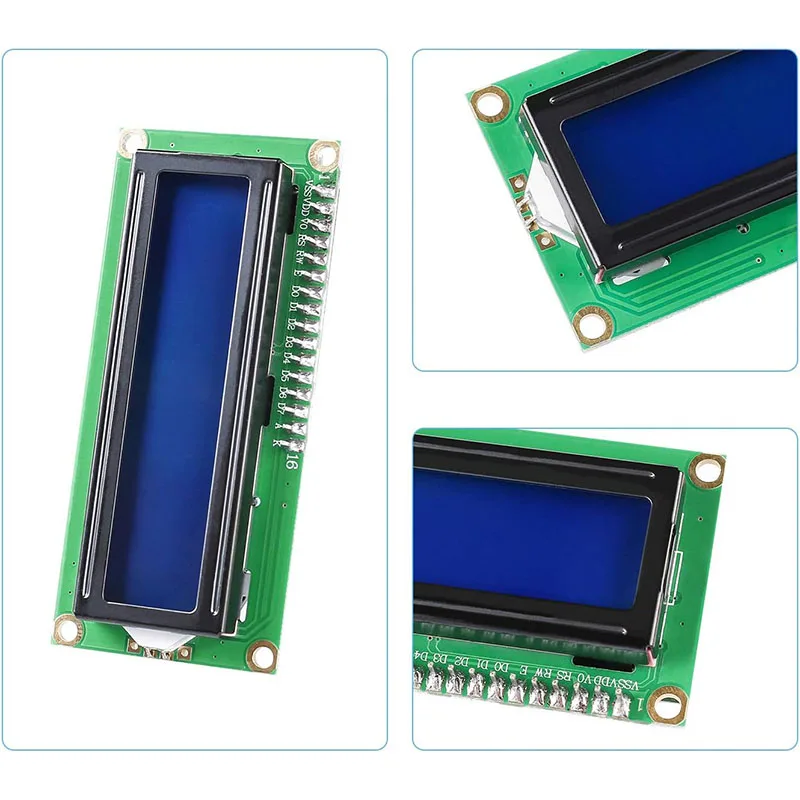 Модуль дисплея IIC/I2C/TWI LCD1602 для Arduino и Raspberry Pi I2C LCD1602A Модуль экрана ЖК-дисплея 16x2