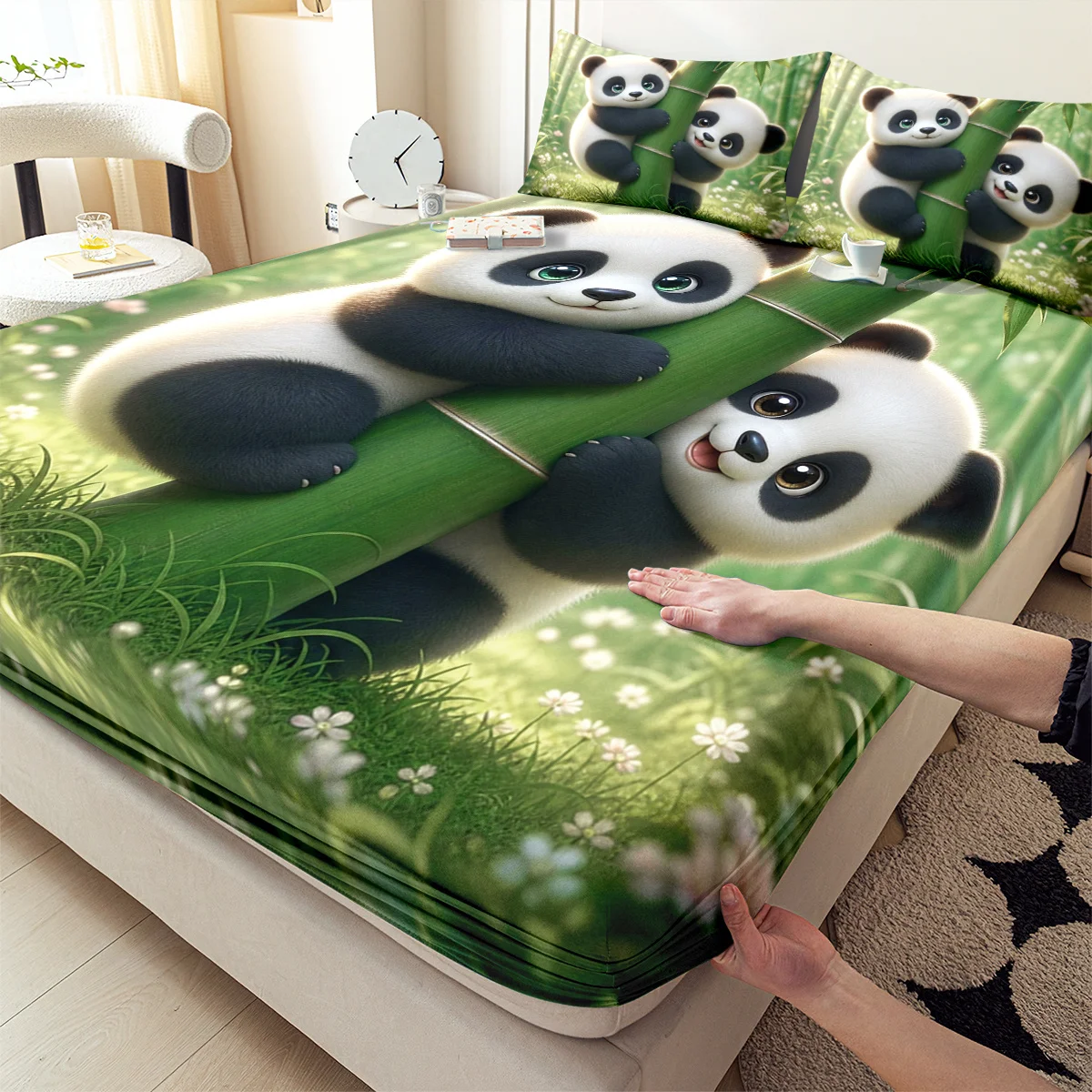 Niedliches Waldbär-Bettwäsches – Baby Nursery Forest Theme Bewertung und Preis