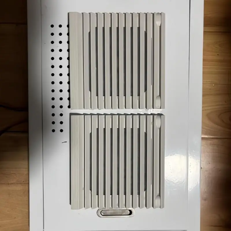 8Pcs  Cabinet distribution cabinet louver dust prevention ventilation filter mesh group axial flow fan heat dissipation louver