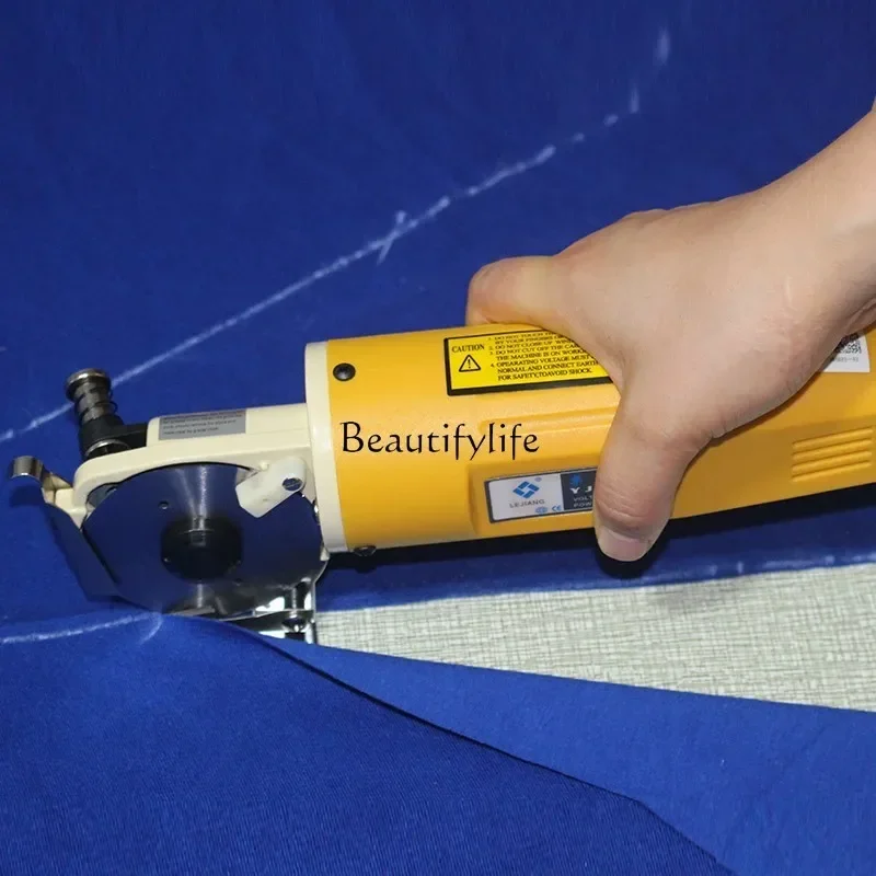 Handheld Electric Circular Cutting Machine Small Clothing Leather Tailor Cloth Cutting Cloth Slitting Machine