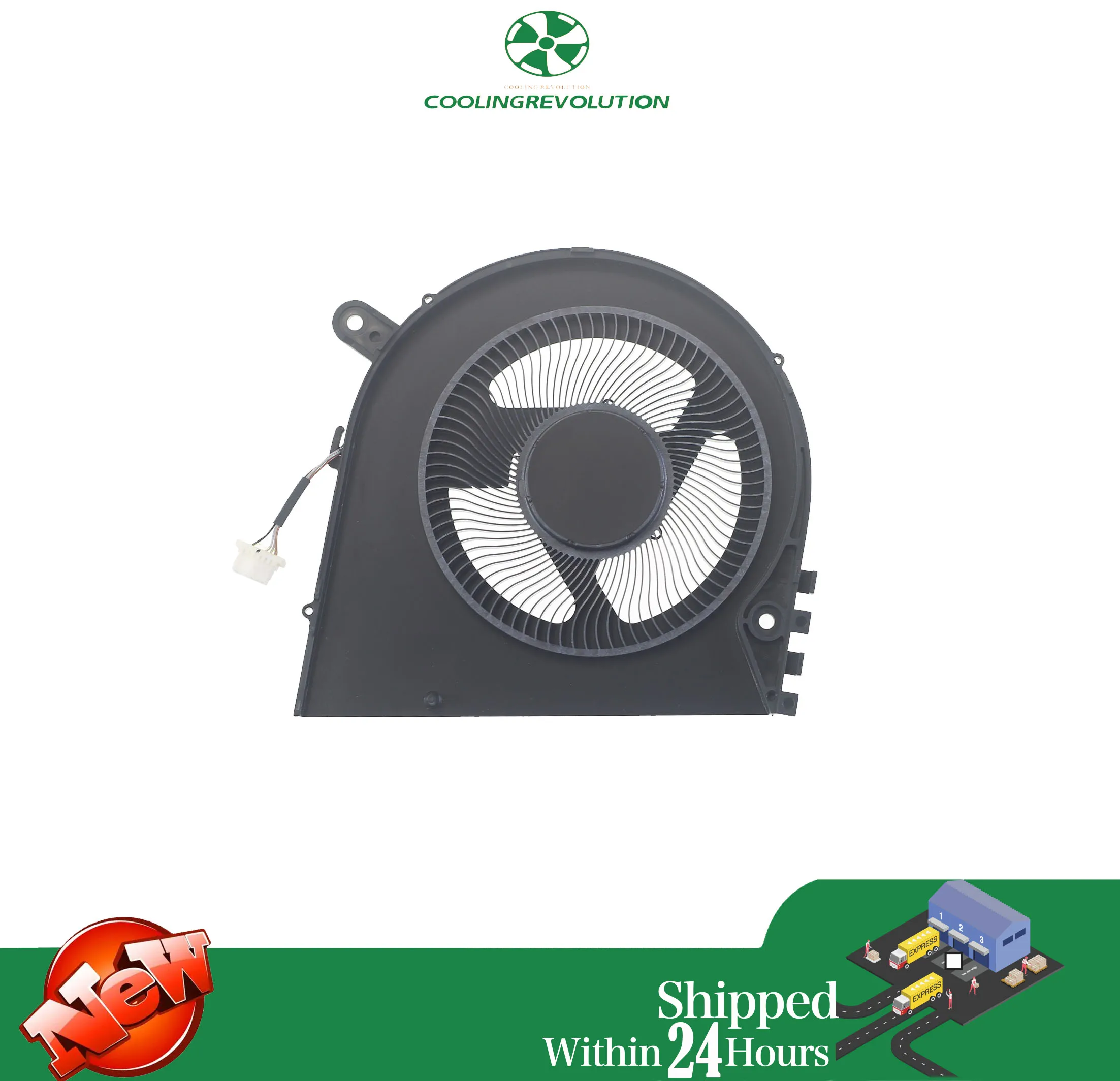 

Laptop CPU Cooling Fan EG50040S1-CV50-S9A DC5V RD0220252105 4-Wire 6-Pin for Dell Latitude 7440