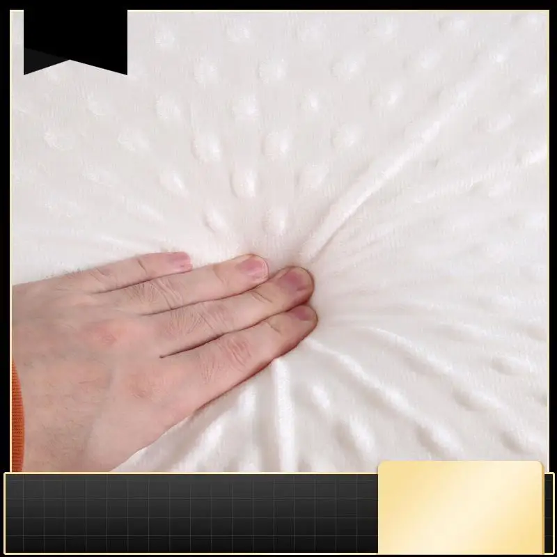 وسادة رغوة الذاكرة وسادة العظام اللاتكس وسادة الرقبة الألياف انتعاش بطيء مخدة ناعمة مدلك الرعاية الصحية عنق الرحم-N37R #1