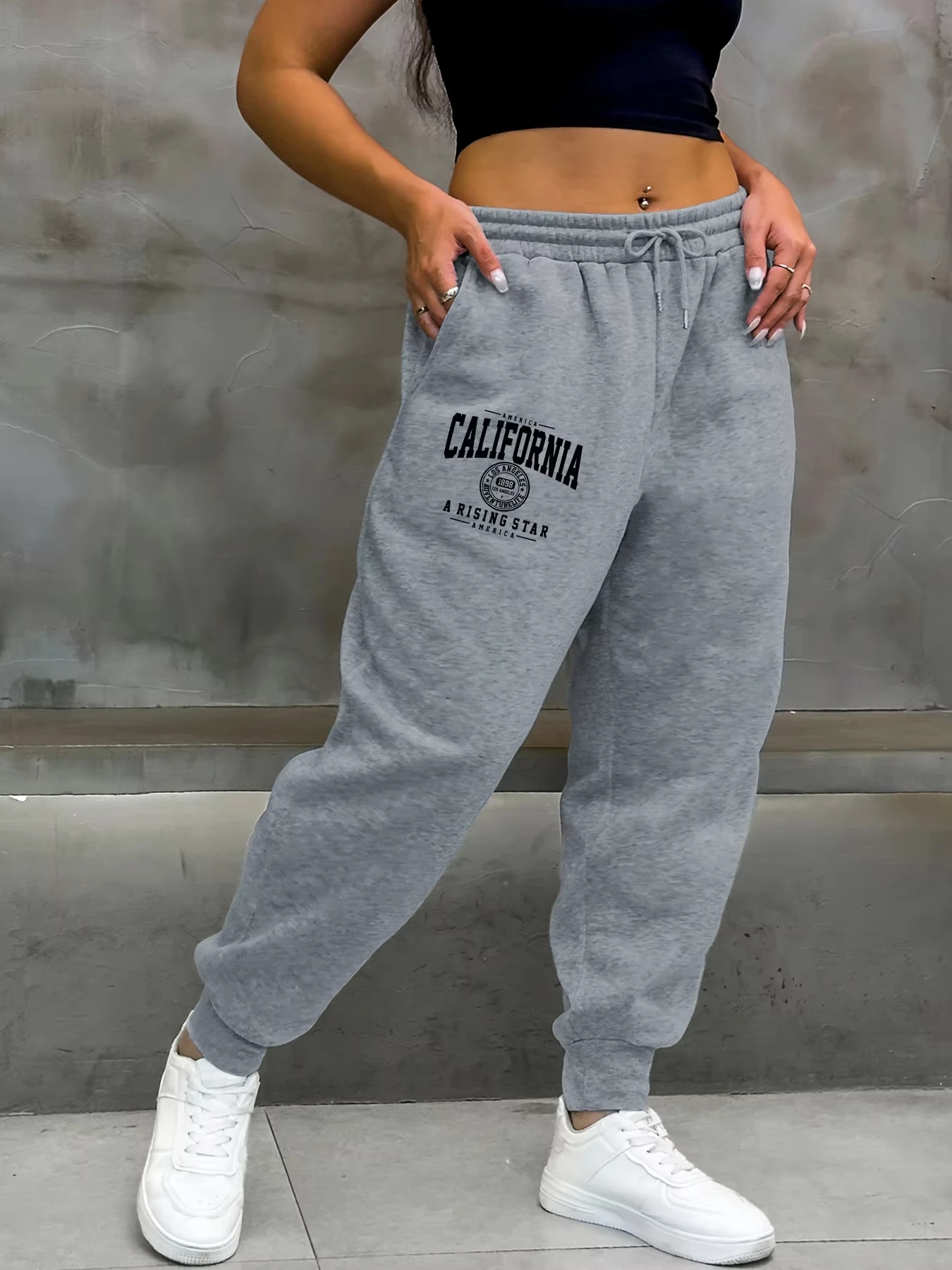 Women's Sports Fleece Joggers with 