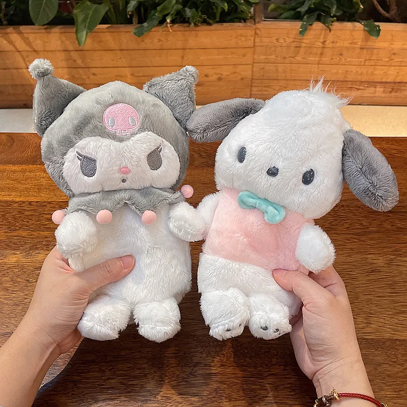

Sanrio мультфильм Куроми плюшевая сумка Hello Kitty Cinnamoroll Pochacco милая косметичка Kawaii аниме сумка для хранения пенал для девочек