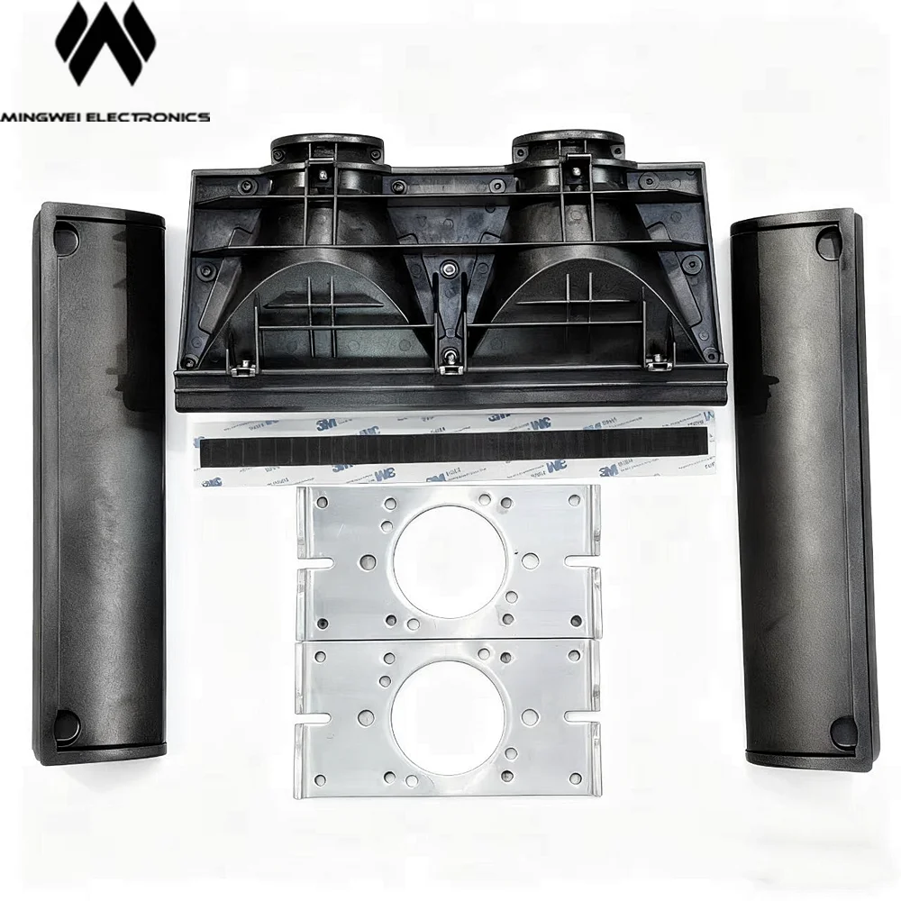 Guía de ondas de altavoz de 12 pulgadas, flare de bocina Line Array, compatible con audio MW, componente de sistema de sonido PA profesional para DJ