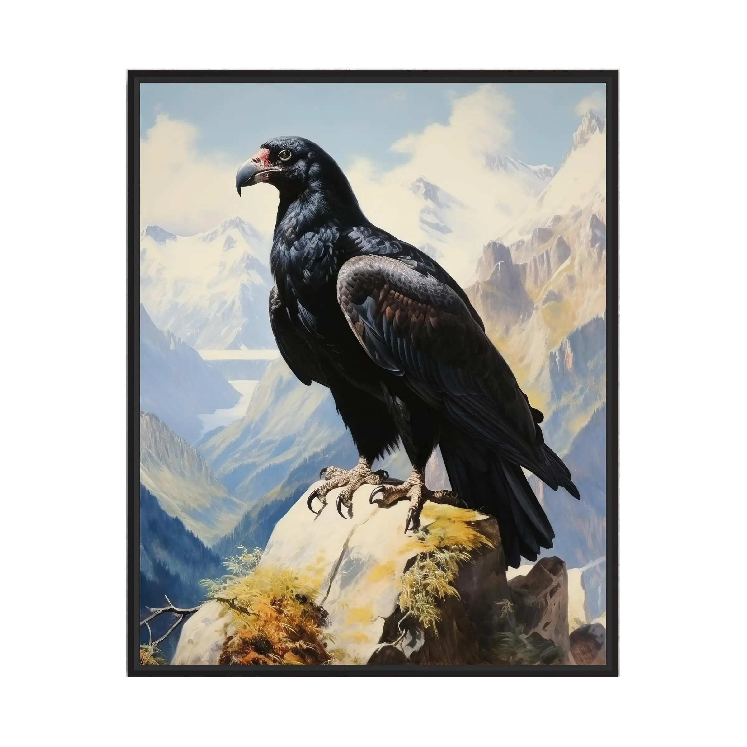 Vintage Bird Turkey Hen Andean Condor Oriole Pigeon Hawk Poster Print Wall Art Pictures Canvas Painting Living Room Home Decor