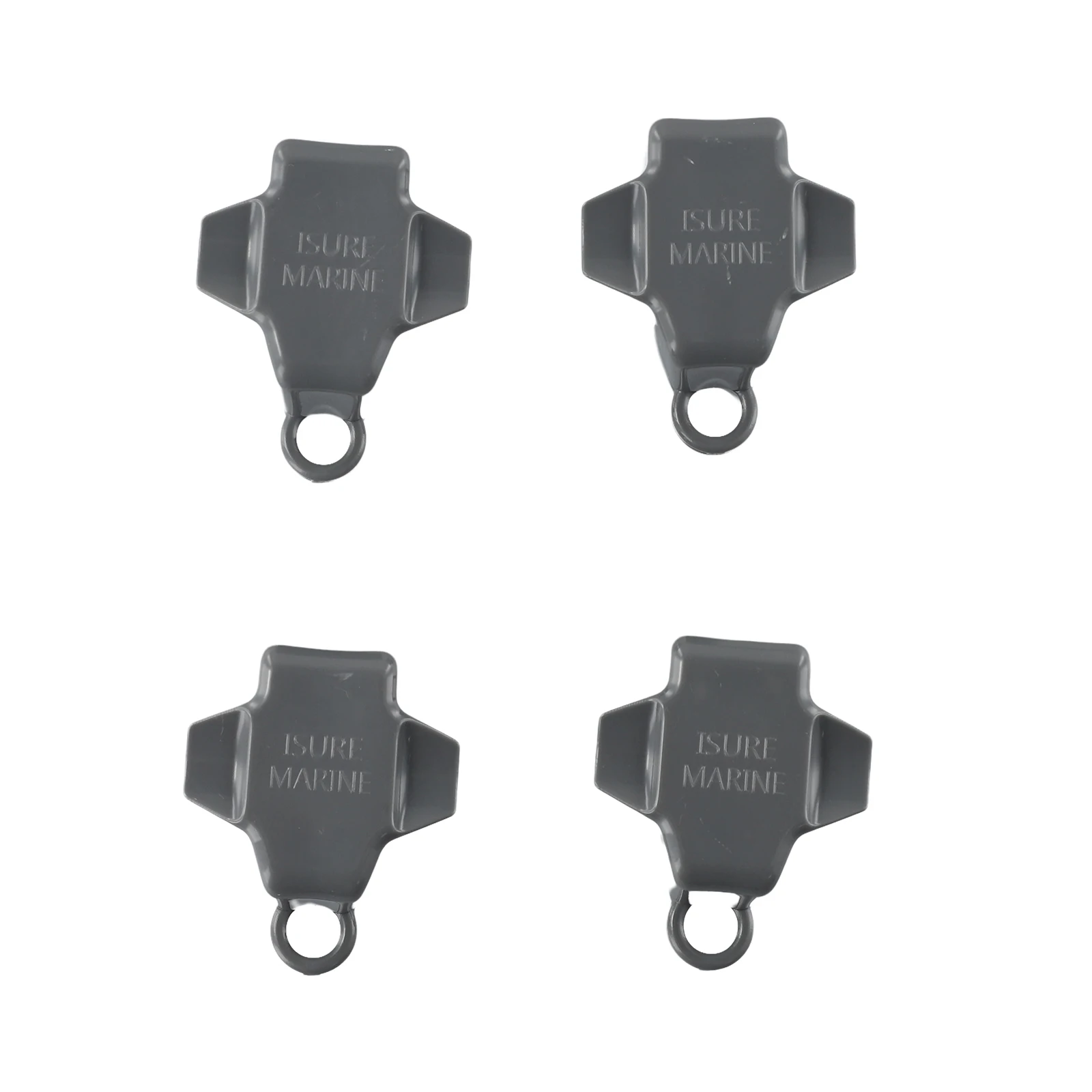 Easily Organize Your Docking Lines with This Practical Set of Four Marine Clip Holders Designed Specifically for Pontoon Boats