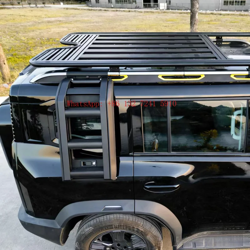Hongsheng Products: Side Ladder, Backpack, and Side Window Protector for Travel Mounin & Sea T2 Vehicle Roof Platform