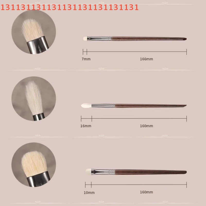 Soft Animal Hair Makeup Brush Set - Eyeshadow Lip Brush Beauty Tools Smudge Brush Single Complete Kit for Makeup Enthusiasts