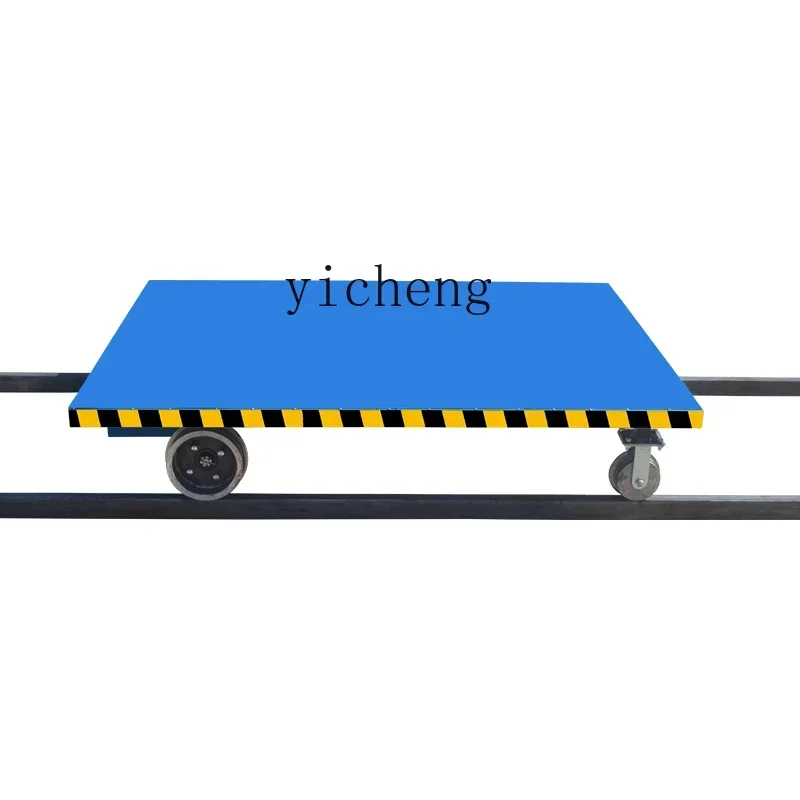 double track wireless remote control electric flatbed car greenhouse agricultural orchard four-wheeler load king