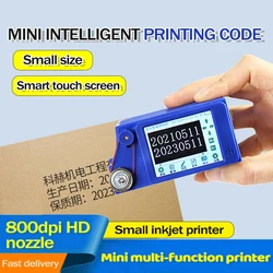 New Handheld Printer Mini Printer Portable Small Coding Machine Connect To Phone Higher Precision Date Logo Quick-drying Inkjet