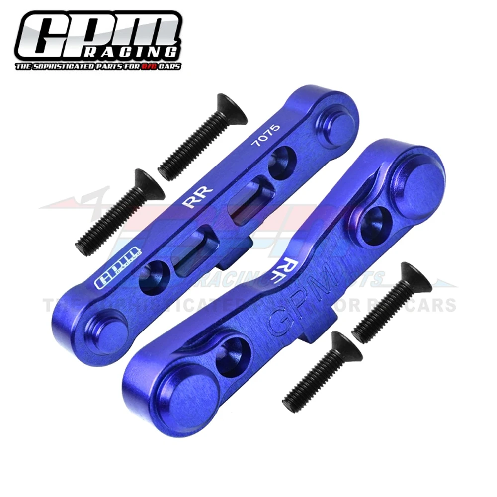 

GPM for ARRMA 1/7 MOJAVE BIG ROCK INFRACTION FIRETEAM 1/8 KRATON OUTCAST EXB 6S Metal Rear Lower Suspension Arm Mount AR330379