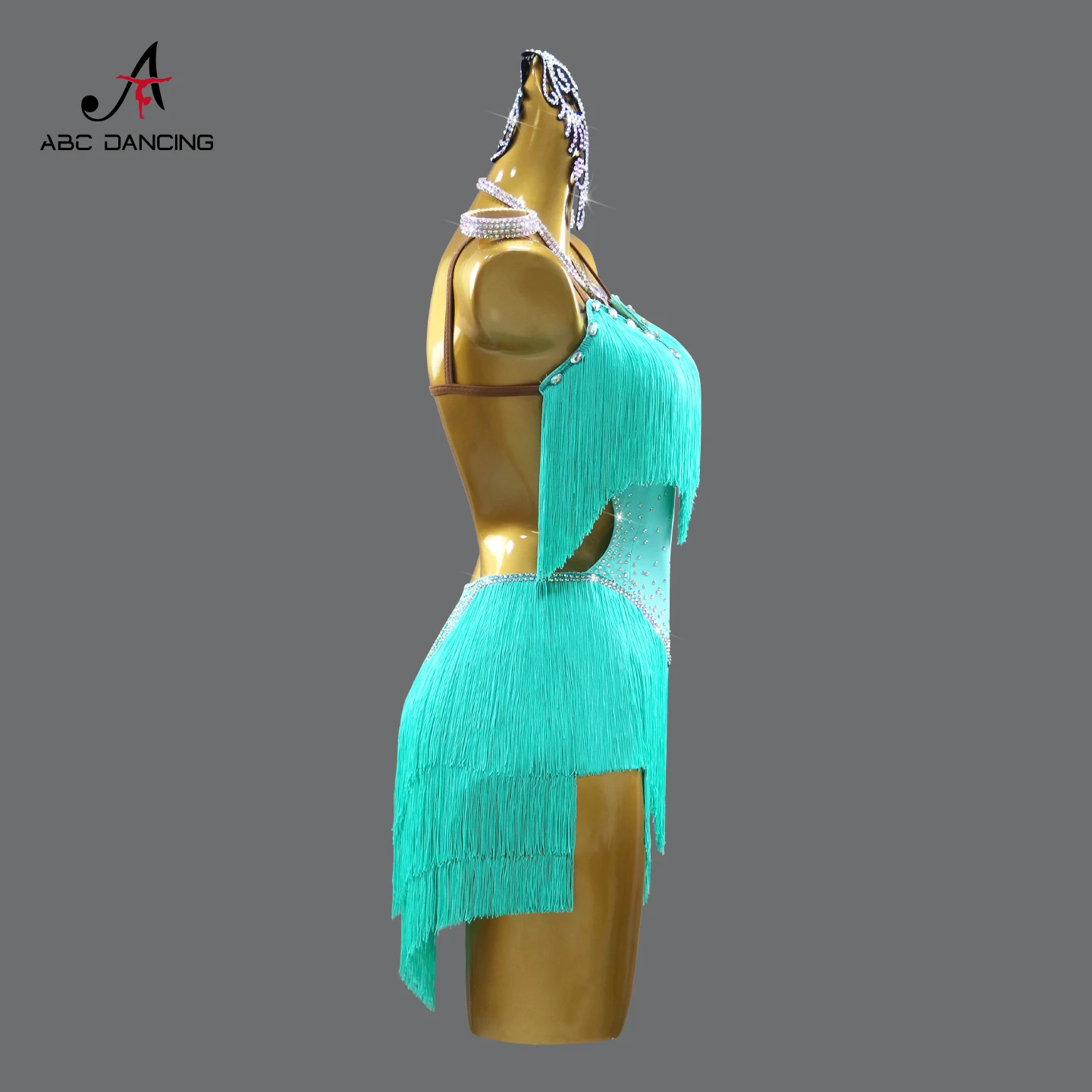 Latin American Dances Prom Dress 2025 Girls Sexy Short Costume Party Clothes Dancewear Carnival Womens Ballroom Performance Suit