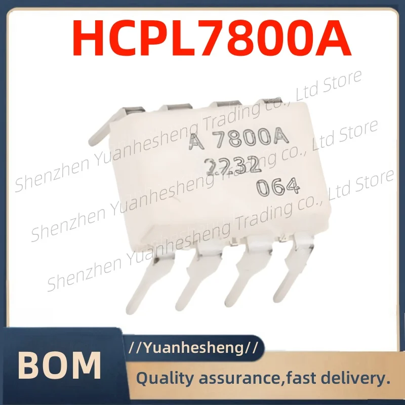 10 PCS /lotto Original and brand new  A7800A 7800A HCPL7800A HCPL-7800 A7800 SOP-8 migliore in qualità