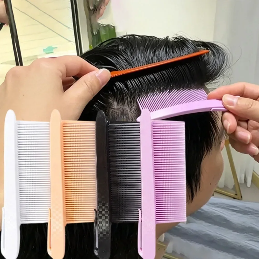 Barber Sectioning Comb Clip Hair Partition Positioning Comb Salon Haircut Styling Tool Men Hair Section Clip for Barber Shop