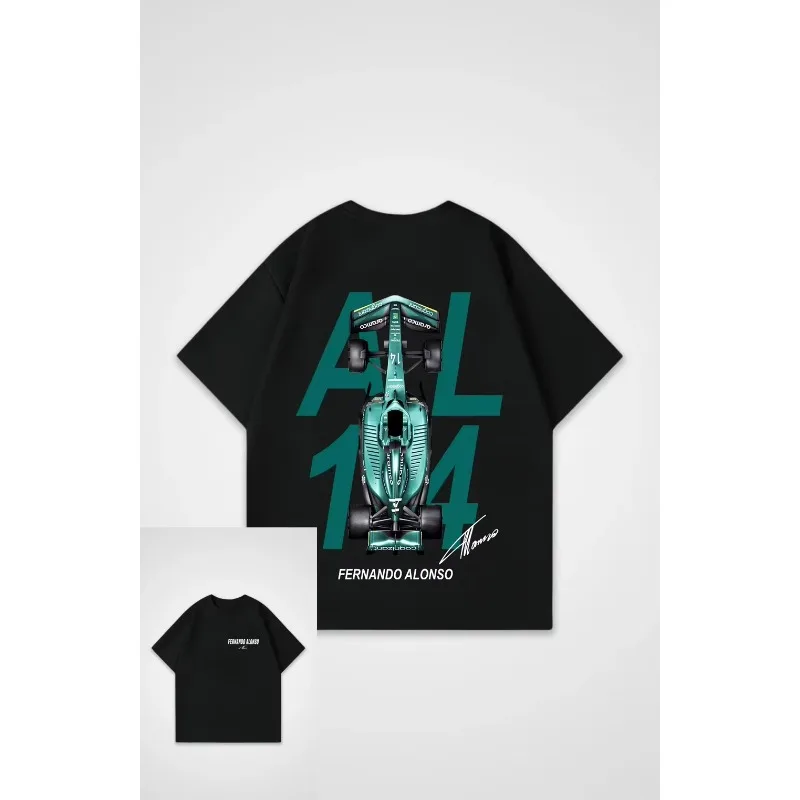 

2025 New Classic Yanghua Large Size Crew Neck Casual Cotton Men's and Women's T-Shirts