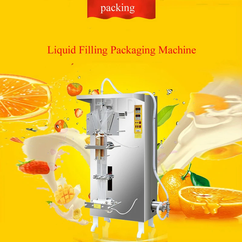 

Vertical Automatic Liquid Packaging Machine Small Plastic Bags Water Milk Filling Machine