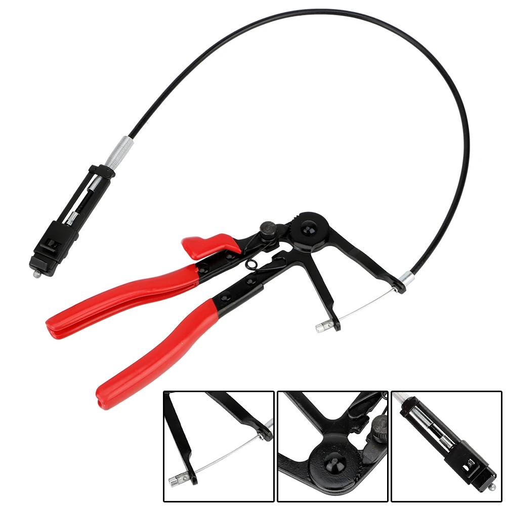 For Car Repairs Hose Clamp Removal Hand Tools Alicate Flexible Wire Long Reach Hose Clamp Pliers Cable Type Multifunctional