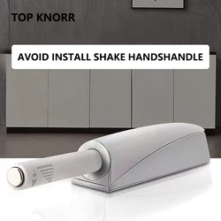 TOP KNORR No Handle Cabinet Door Rebounder Bouncing Clothes Cabinet Pressing Closet Door Invisible Magnetic Press Spring Device