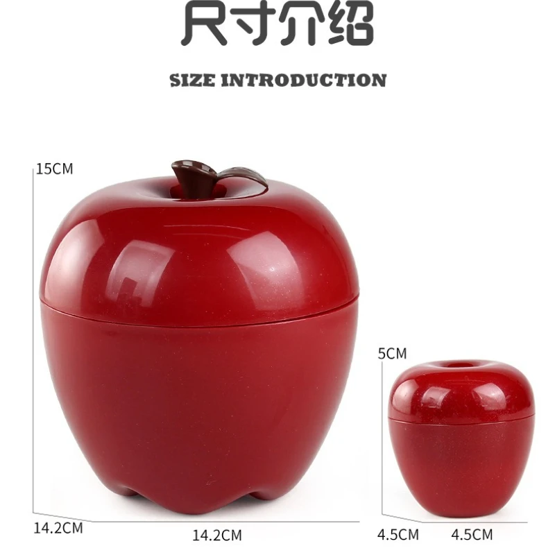 Boîte de rangement en forme de pomme, jouet de développement cognitif d'apprentissage précoce, couleur et forme assorties, jouet d'œuf intelligent pour enfants