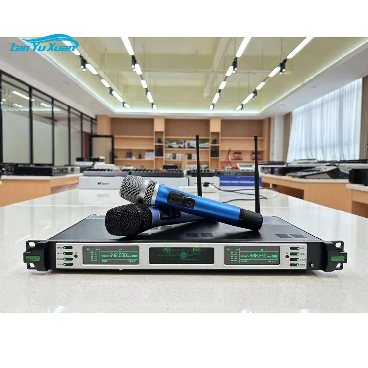 

RIY-06g Wireless MIC KTV Household Outdoor Wireless Microphone for Singing