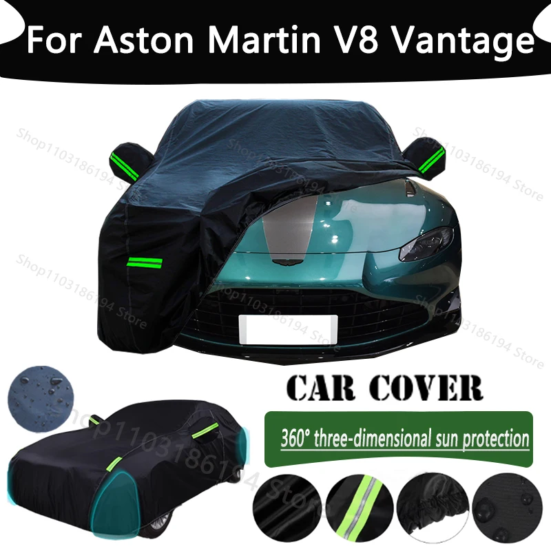 

For Aston Martin V8 Vantage Outdoor Protection Full Car Cover Snow Covers Rainwater Sunshine Dustproof Scratches Car Cover