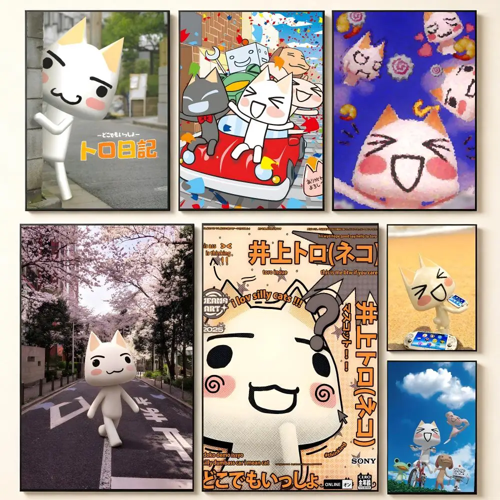 Character Mascot I-Inoue Toro Poster Contemporary Home Wall Ornaments & Stylish Indoor Accents