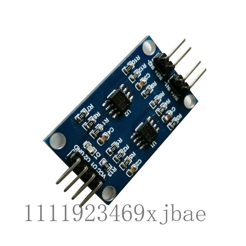 0-5V To 0-3.3V Dual Channel Linear Voltage Adapter Board, Analog Signal Level Shifter For MCU AD Conversion