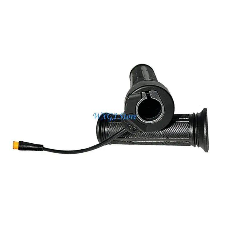 

37JE Quick Installation ABS Twist Grip for Mountain Bikes E Bikes Weather Resistant Replacement Part Full Twist Throttle