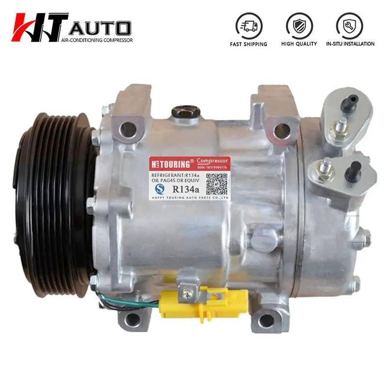 SD7V16 Auto AC Compressor for CITROEN C5 C8 Xsara Picasso 71793792 71792087 71789360 9659232180 9672865680 9683061880 6453.NK