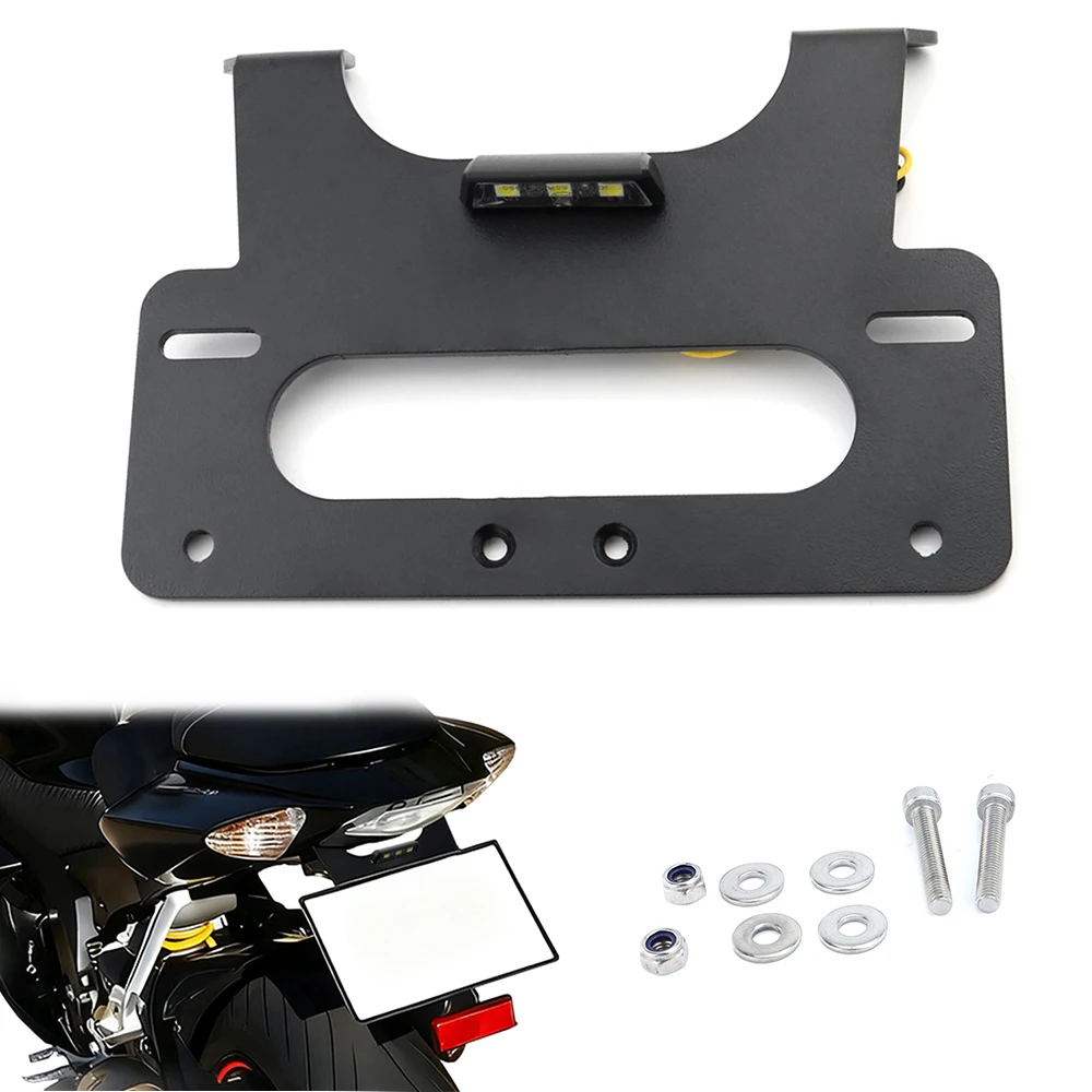 

Fit For Suzuki GSX-R 1000 GSXR1000 2005 2006 2007 2008 K5 K7 Rear Tail Tidy Fender Eliminator Kit License Plate Holder Bracket
