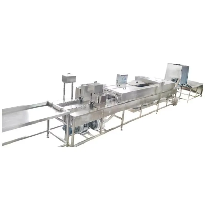Stainless steel 304 washing and sorting machine, live machine and bearing 700/h capacity egg processing line