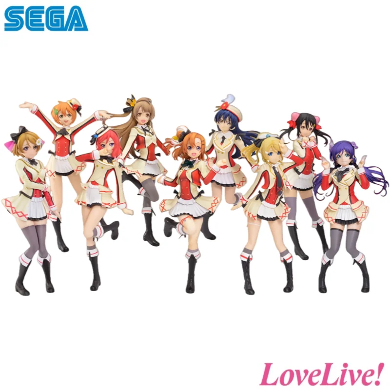 En Stock Sega Original Lovelive! Figura de Acción de Rin Hoshizora Koizumi Hanayo, Muñeca Modelo Nueva en Caja, Juguete Coleccionable