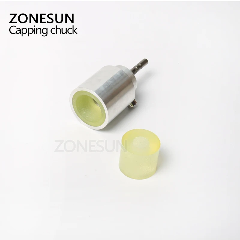 ZONESUN Tutup Chuck Mesin Penutup 10-50Mm untuk Mesin Penutup Manual