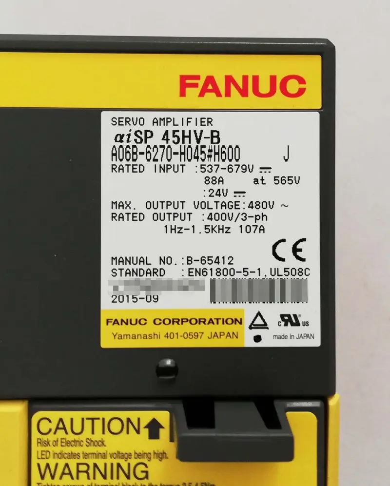 Сервоусилитель Fanuc A06B-6270-H045 # H600 НОВАЯ гарантия 12 месяцев A06B-6270-H045 протестирована нормально