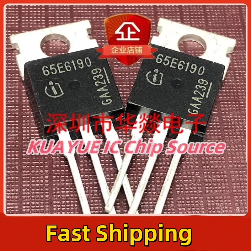 10PCS-30PCS/ 65E6190  IPP65R190E6   TO-220 700V 66A  Fast Shipping Quality Guarantee