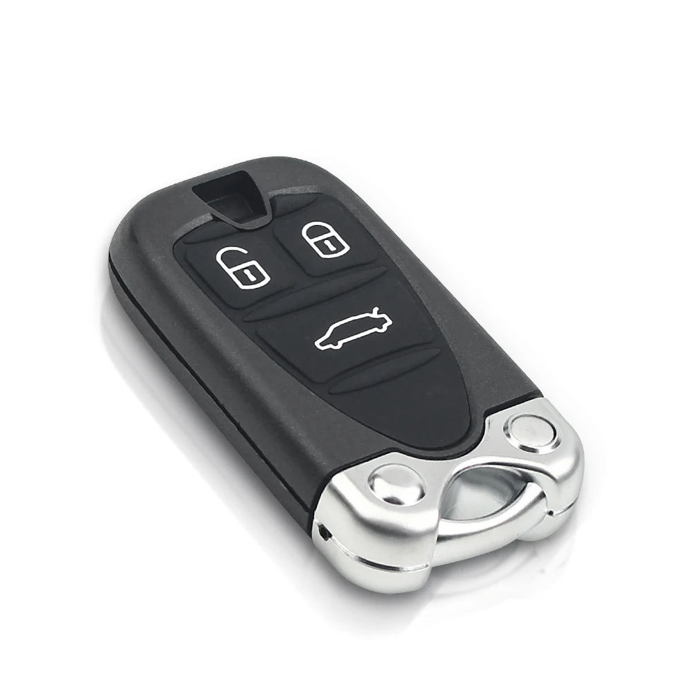 KEYYOU For Alfa Romeo 159 Brera156 Spider Smart Car Key Shell 3 Buttons Remote Key Replacement 2005-2011