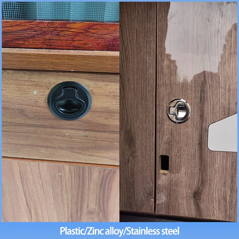 Embedded Internal And External Pressure Pull Lock With Or Without Lock Rv Trailer Camping Car And Industrial Lock Panel Lock