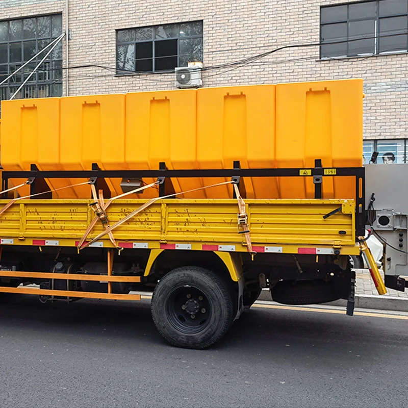Road Deicing Salt Spreader Truck Centrifugal Hopper Spreader For Ice Melt Agent Road Application
