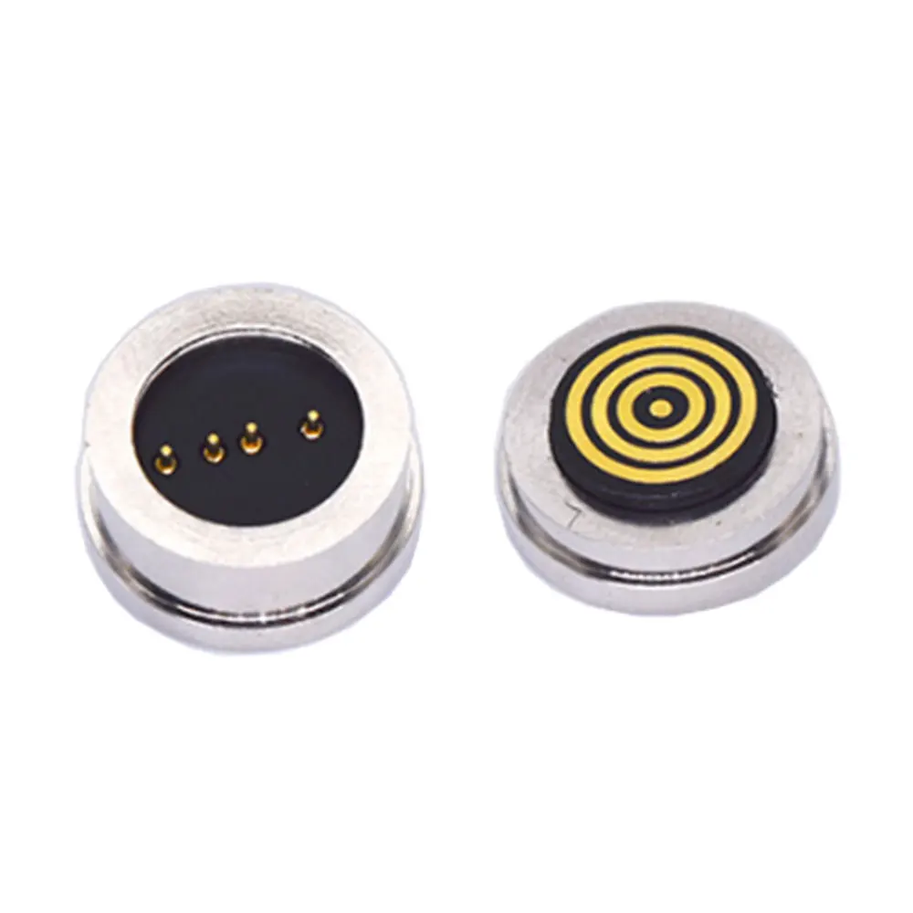 1Pair 4Pin Male Female 360 ° Blind suction Waterproof Magnetic Pogo Pin Connector Spring Loaded DC Signal Transmission Charging