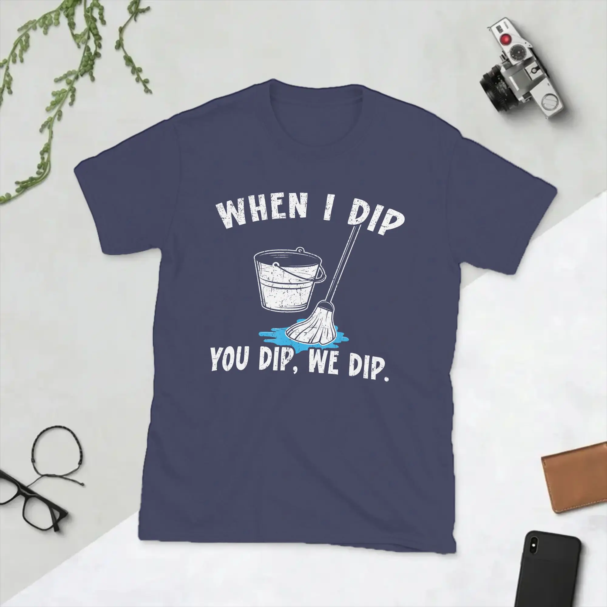 Crazy Housekeeping Housekeeper Cleaner Job Cleaning Crew T-Shirts Men O Neck Cotton T Shirts  Short Sleeve Tees Adult Tops