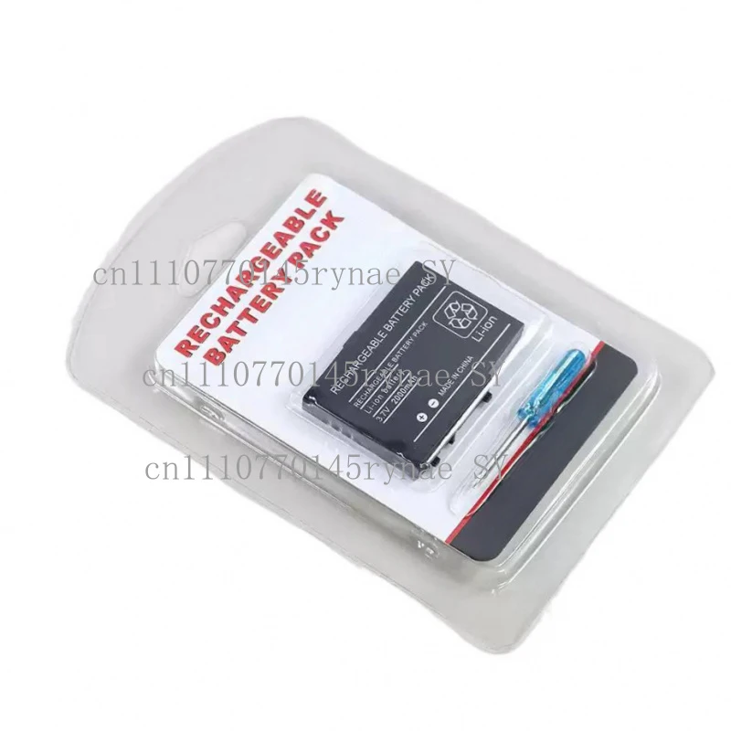 Bateria de Lítio Recarregável de 2000mAh 3.7V para Console de Jogos Nintendo NDSL